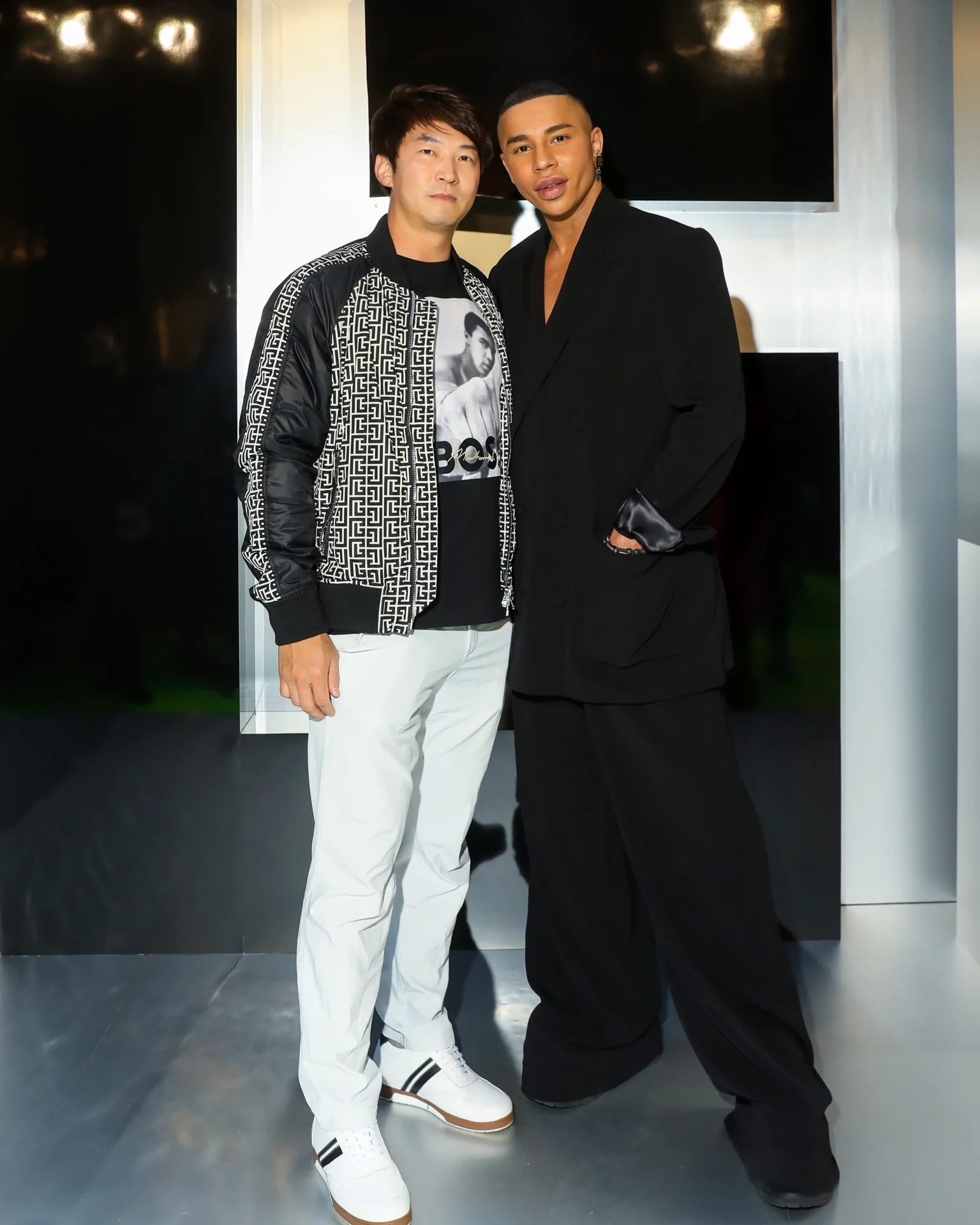 James Sun and Olivier Rousteing