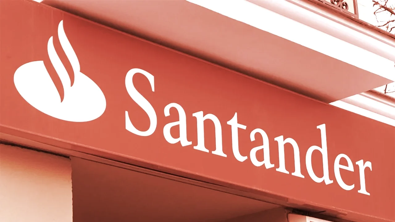 Banco Santander. Ảnh: Shutterstock.