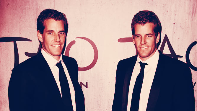 The Winklevoss twins are big believers in Bitcoin. Image: Shutterstock.