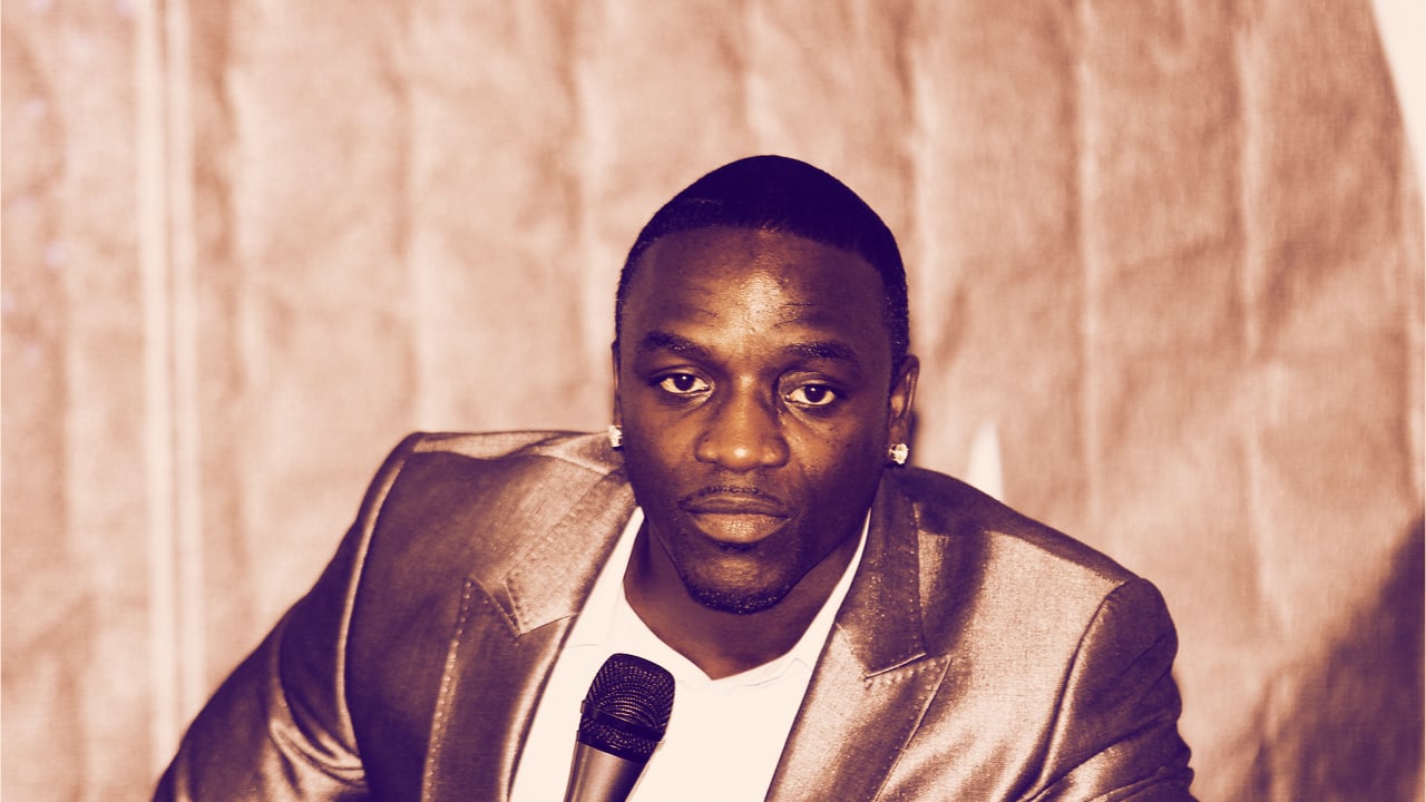 Under coronavirus lockdown, Akon to attend virtual blockchain conference.