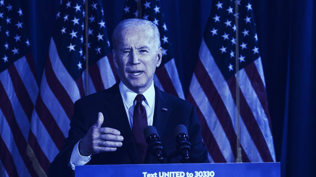 Joe Biden has revealed that he does not own any Bitcoin. Image: Shutterstock