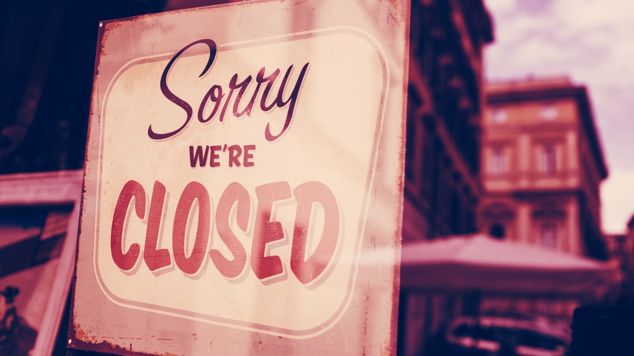 Nasdaq-Listed Eqonex Shuts Down Crypto Exchange Due to Low Volume, 'Intense Competition'