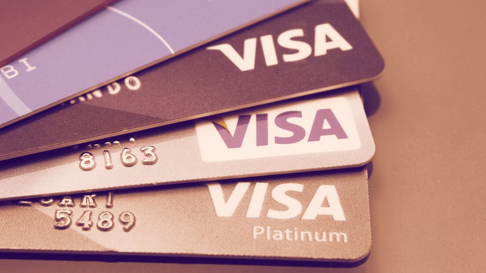 Visa announcement. Image: Shutterstock