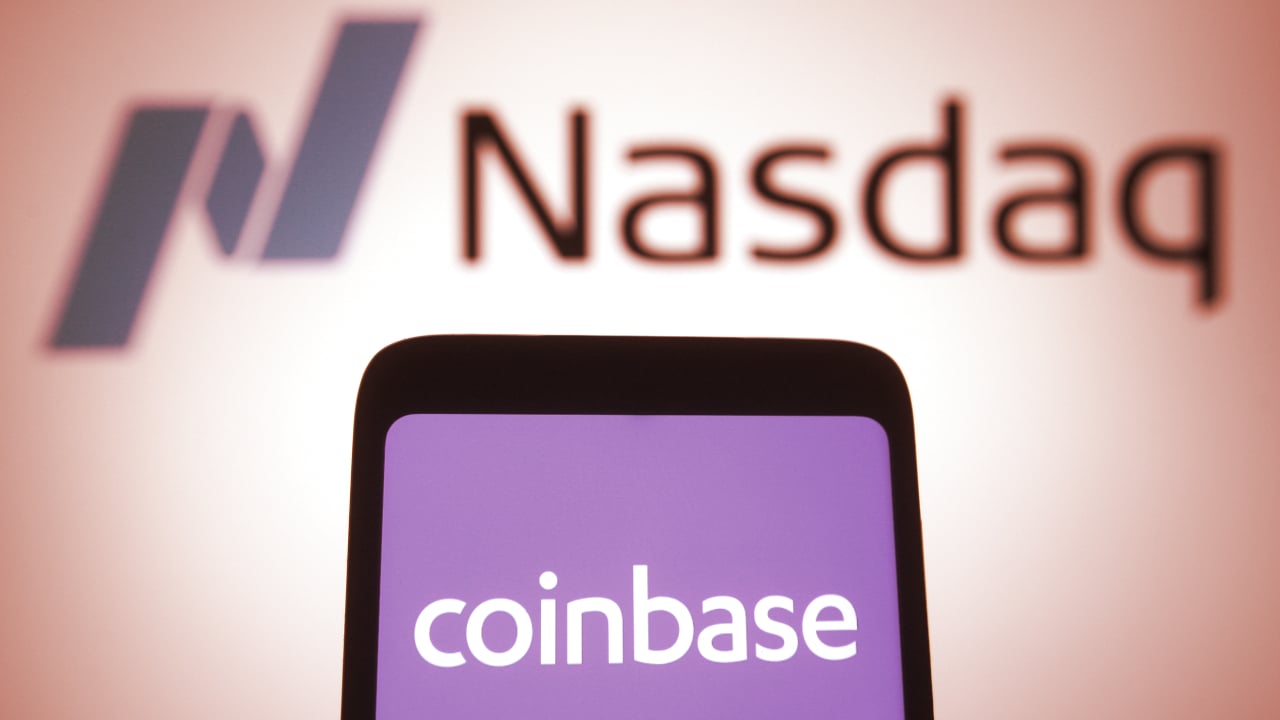 Coinbase stock debuts on Nasdaq in direct listing