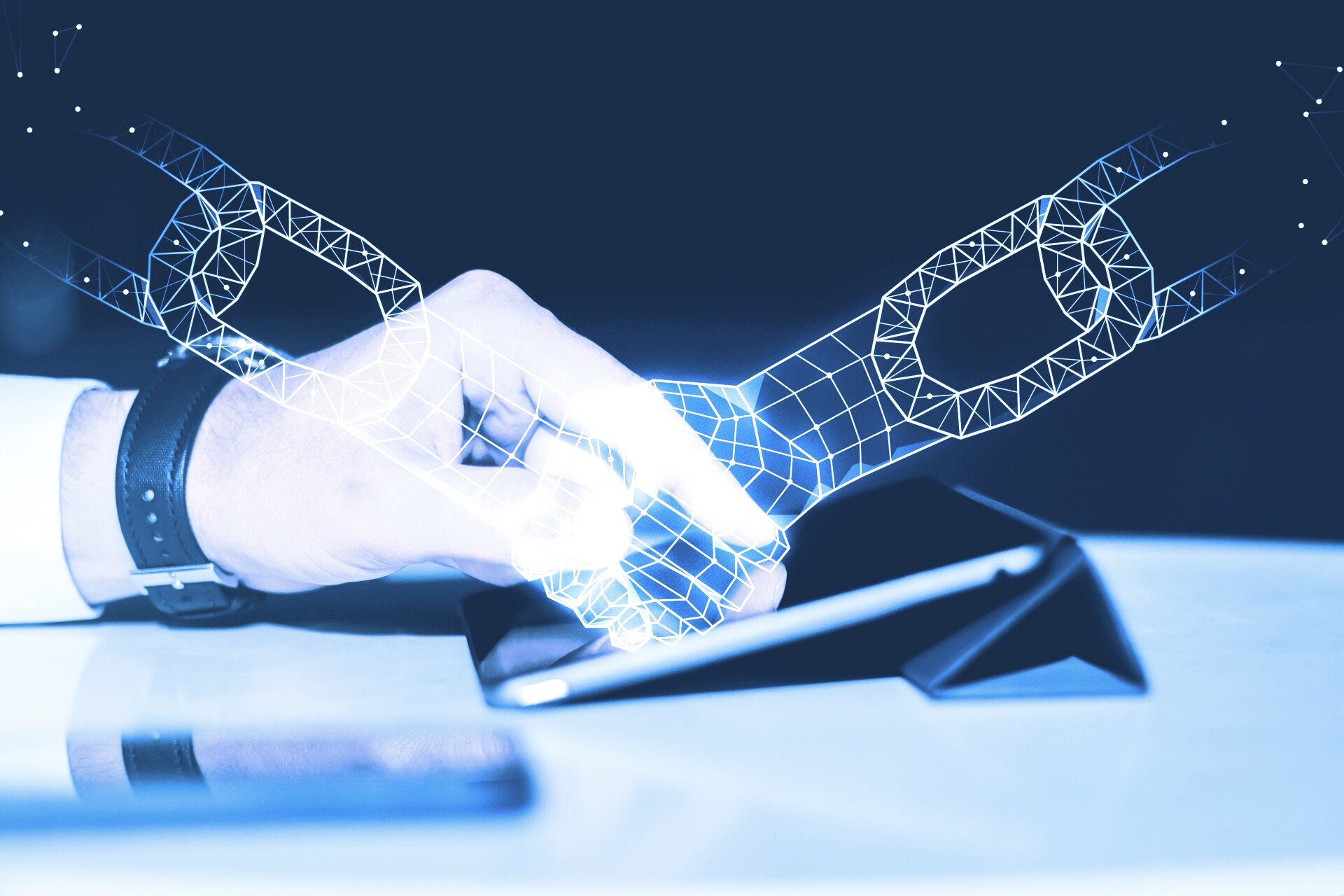 DAOs are governed by smart contracts. Image: Shutterstock.