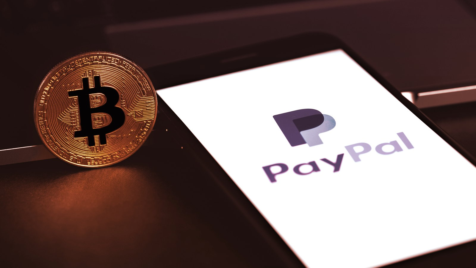 PayPal and Bitcoin. Image: Shutterstock