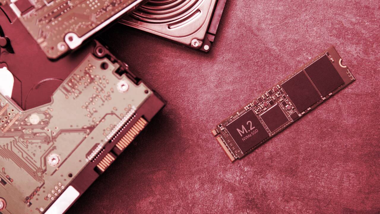 An SSD drive. Image: Shutterstock