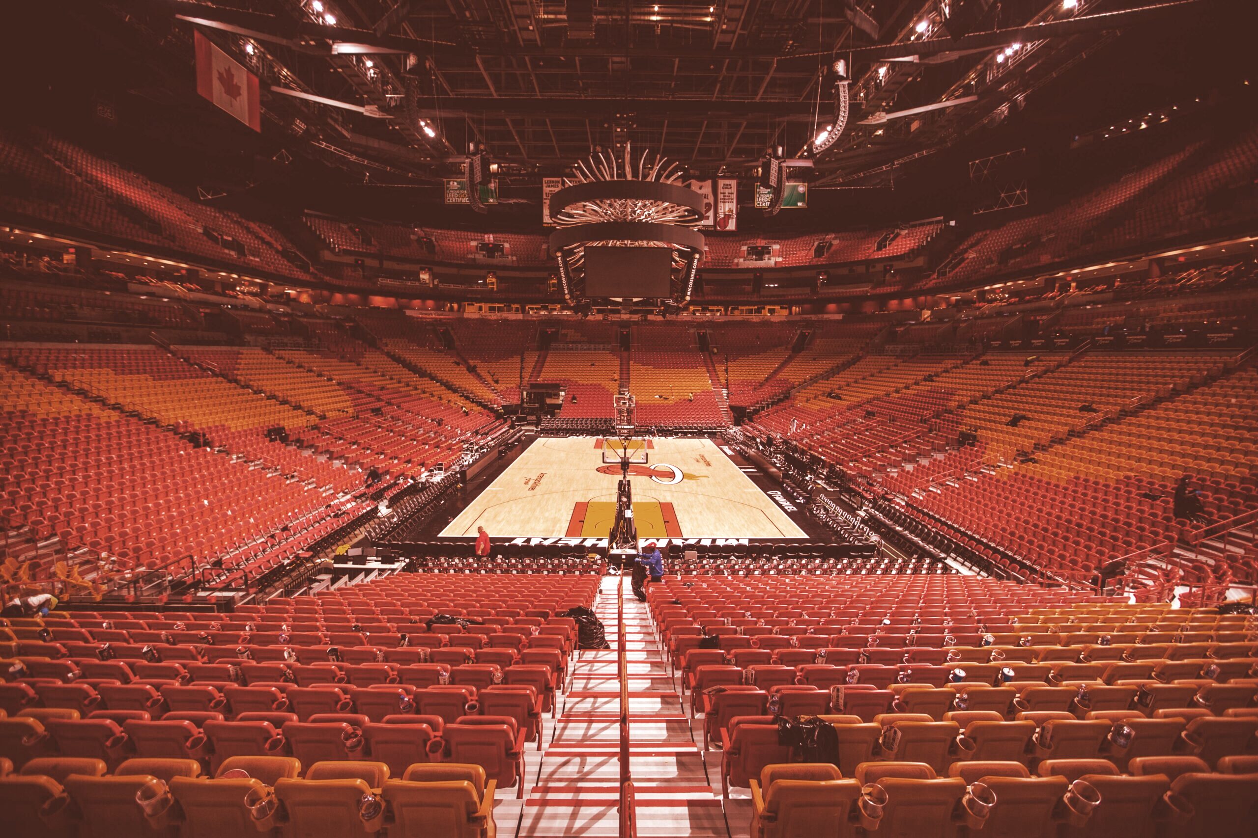 Three companies that want the naming rights to the Miami Heat