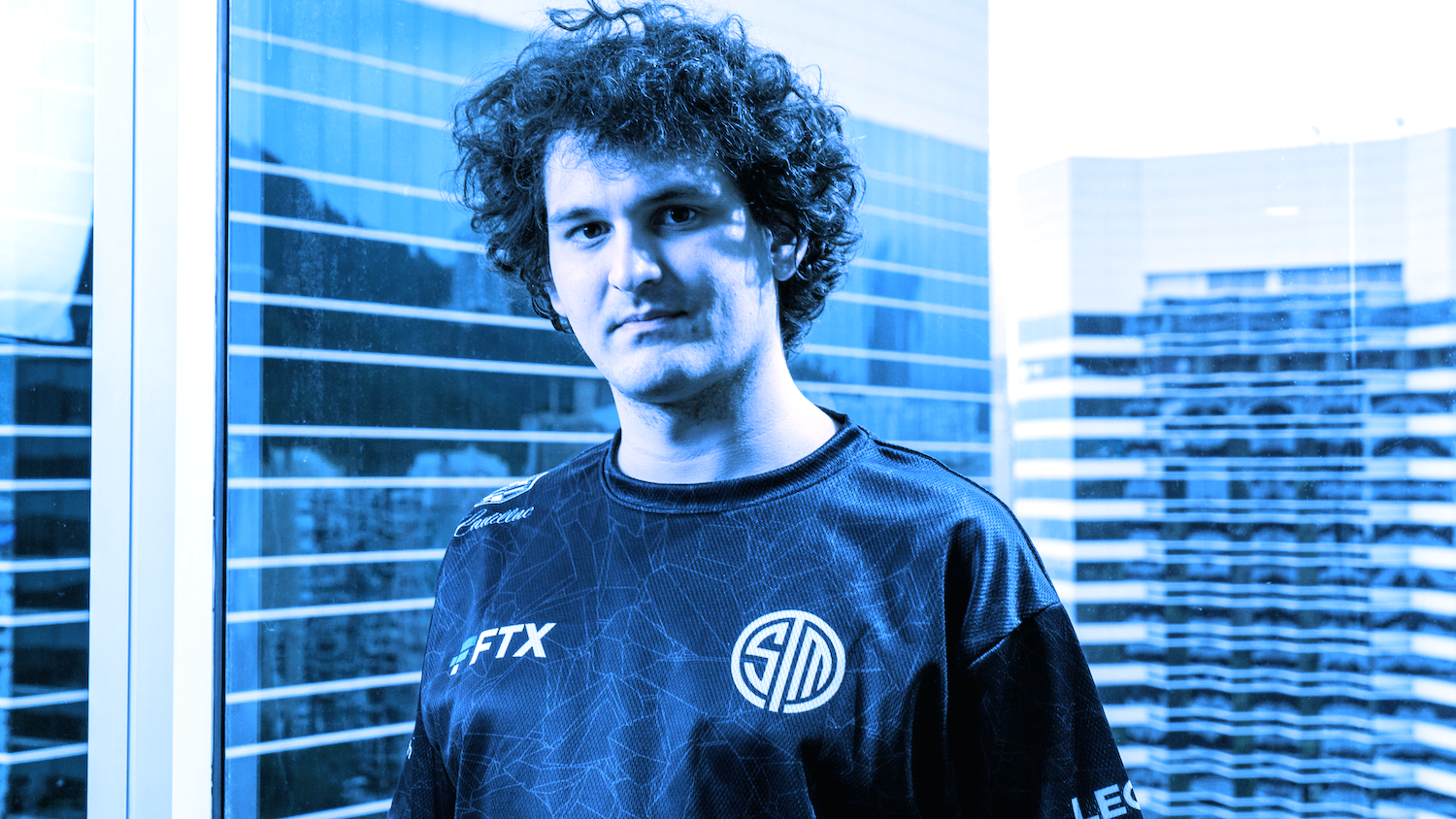FTX CEO Sam Bankman-Fried sporting his TSM jersey. Image: FTX
