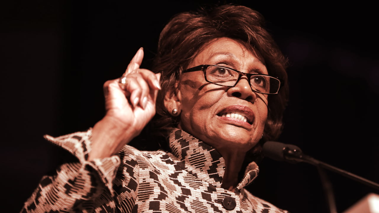 Rep. Maxine Waters is not a fan of crypto. Image: Shutterstock
