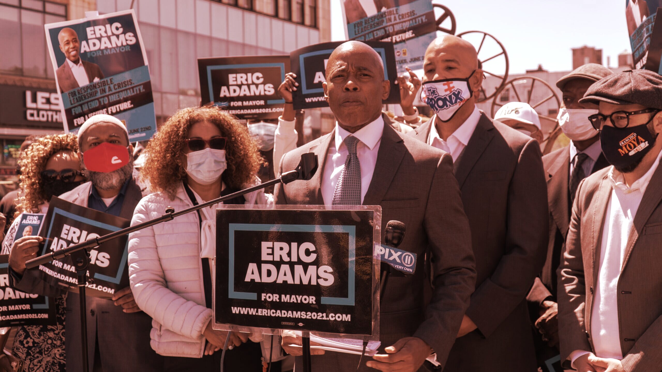 Eric Adams is poised to become the next mayor of New York City. Image: Shutterstock