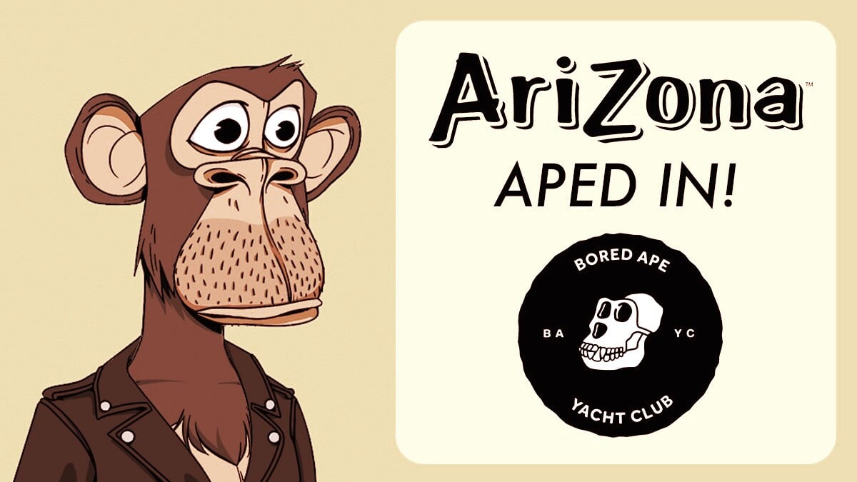 Arizona Iced Tea’s Bored Ape NFT Brand Use Was ‘Inappropriate’, Creators Warn