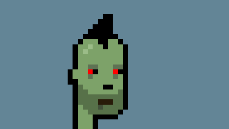 CryptoPunks Zombie Sells for $3.9M