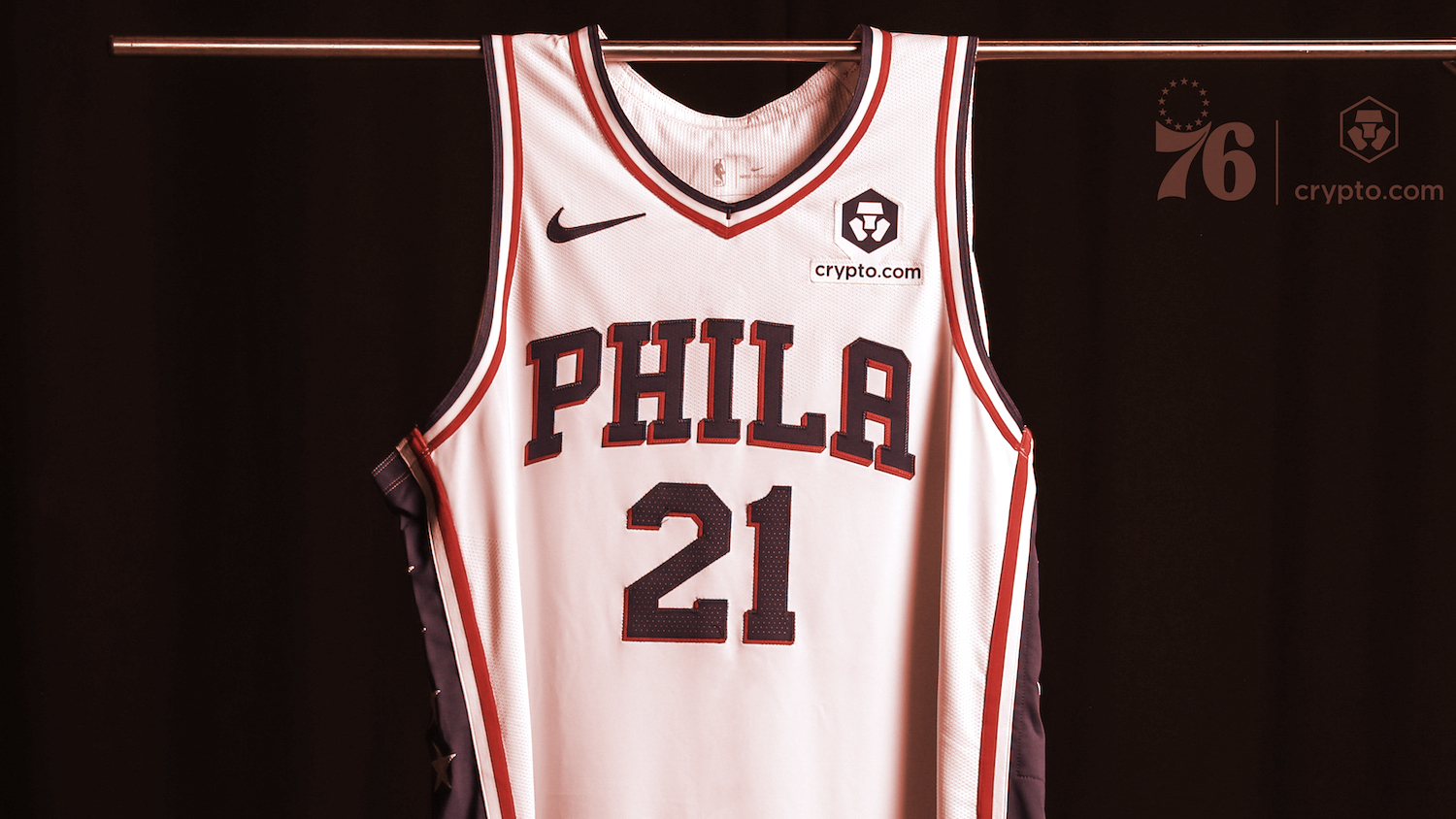 NBA’s Philadelphia 76ers Score Crypto.com as Jersey Sponsor