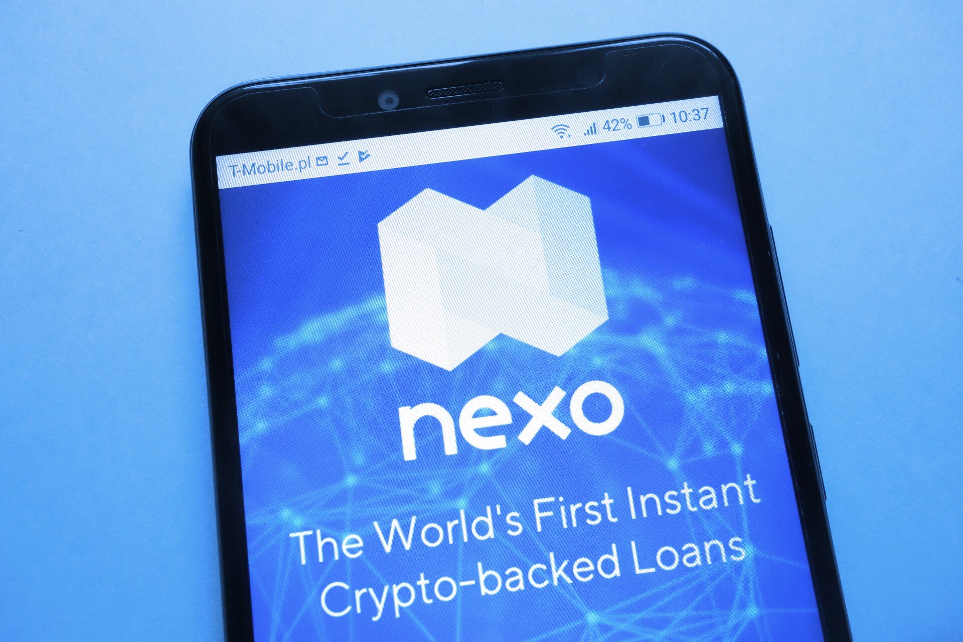 Nexo is a cryptocurrency lending platform. Image: Shutterstock.
