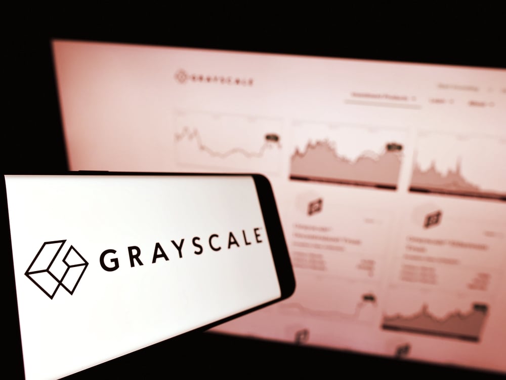 Grayscale Investments es el gestor líder de activos digitales. Imagen: Shutterstock.