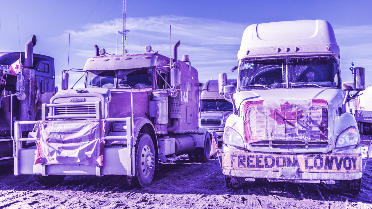 Canadian Court Freezes Millions in Convoy Protestor Funds—Including Bitcoin  - Decrypt