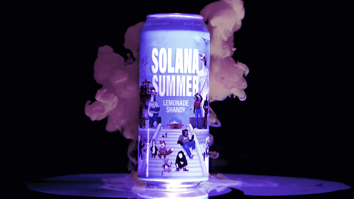 Solana Now Has a Beer—With DeGods, Okay Bears and Other NFTs on the Can