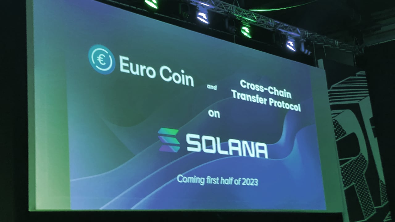 Circle's Euro Coin Coming To Solana in 2023