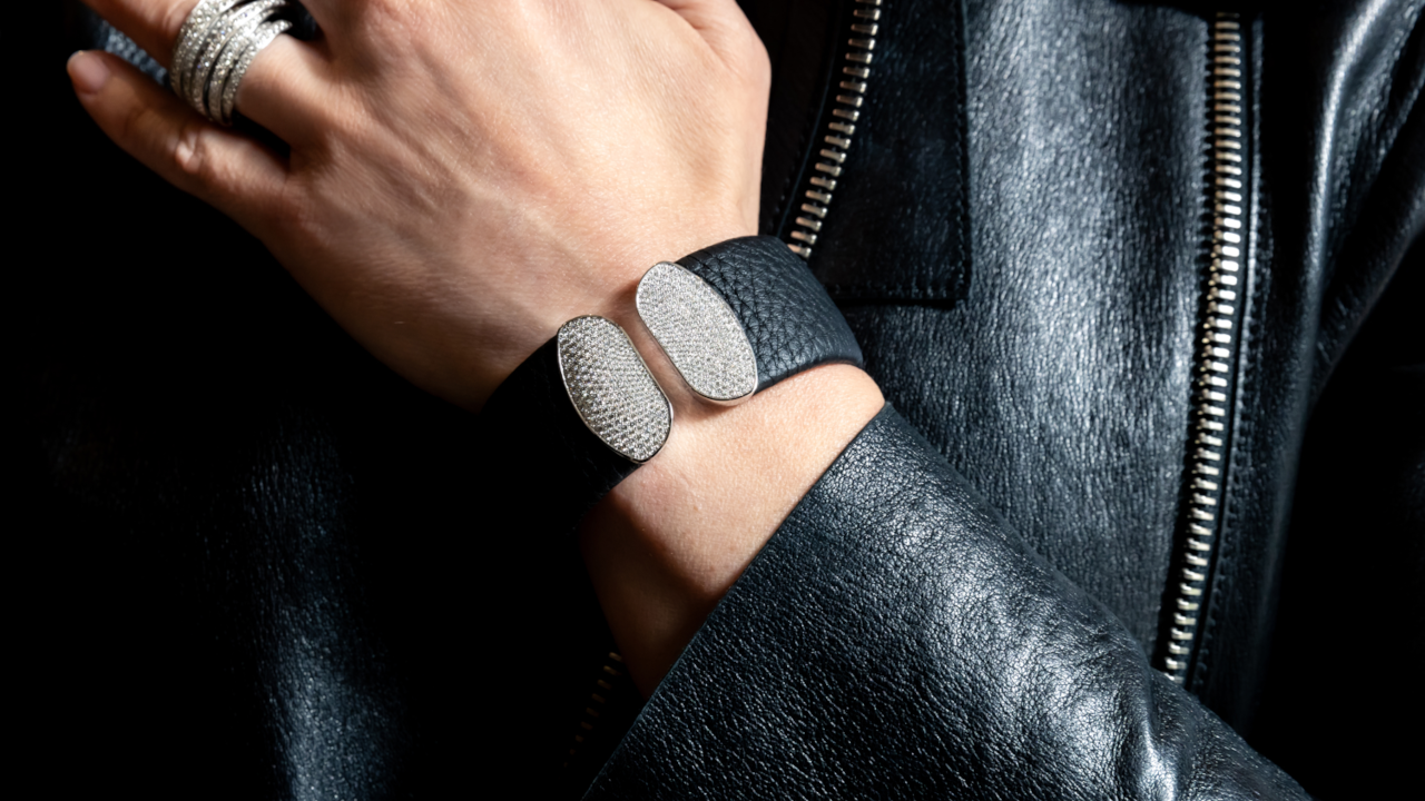 This Diamond-Packed Apple Watch Cuff Is Authenticated by an NFT