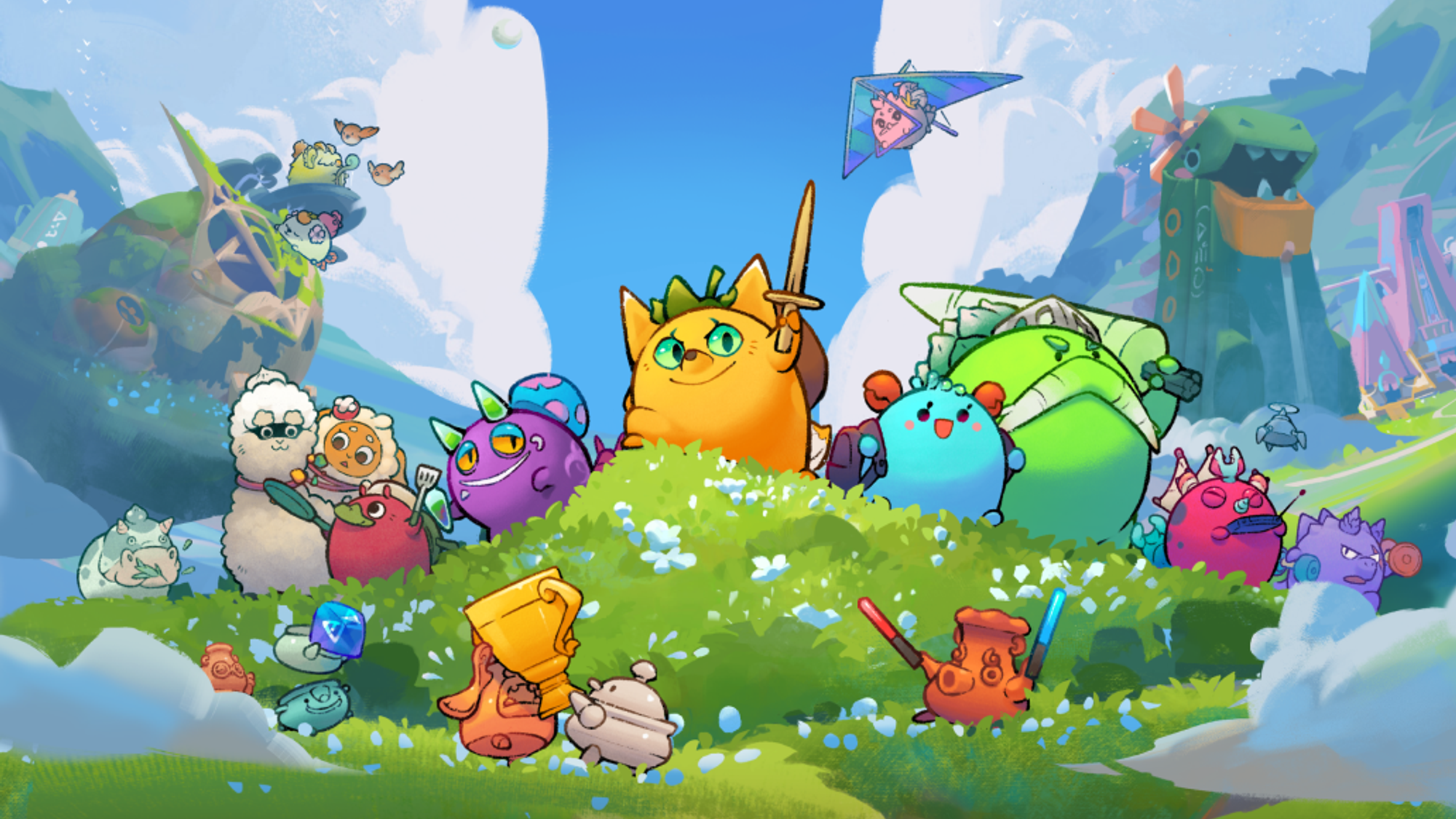 Sky Mavis soft launches Axie Infinity: Origin as a free-to-play title