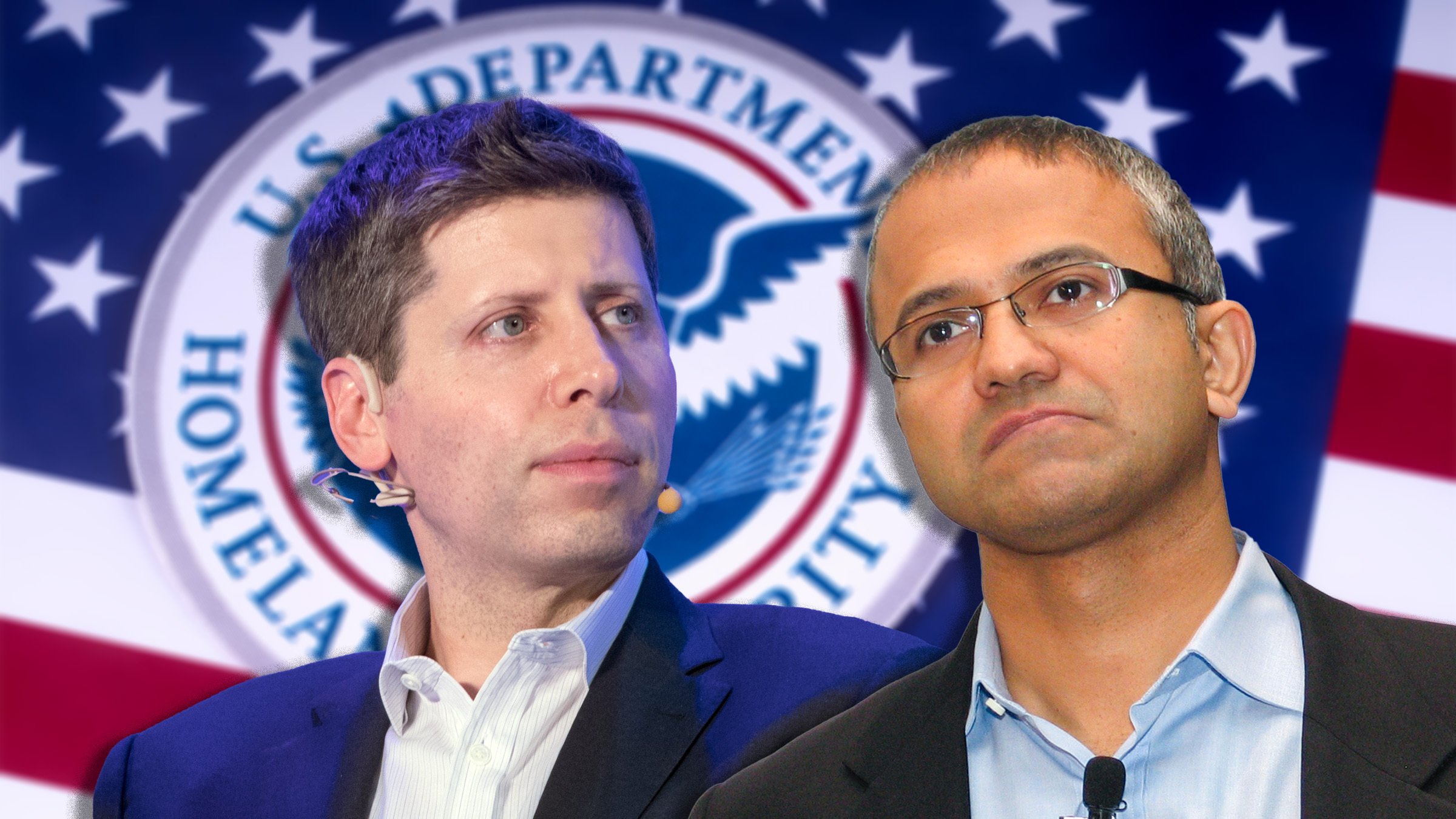 Sam Altman, Satya Nadella Join High-Powered AI Safety Board for Homeland Security