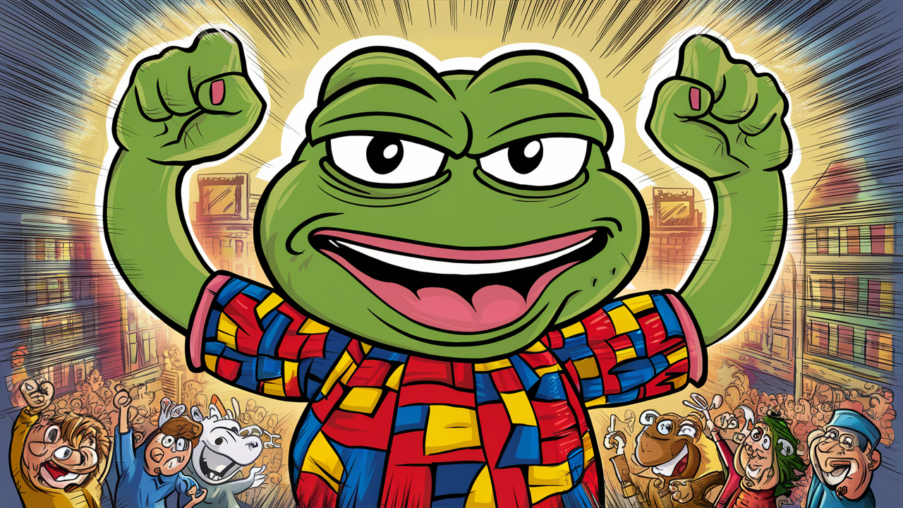 Ethereum Meme Coin Pepe Surges 16 on Coinbase Perpetual Futures