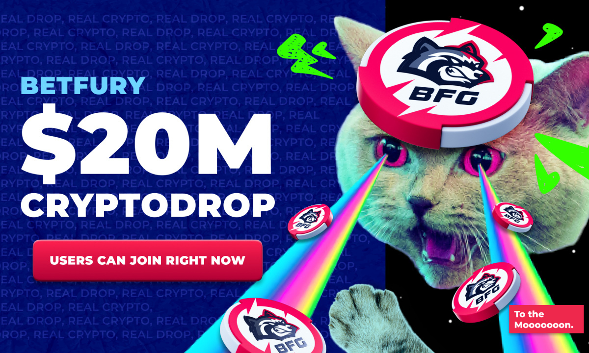 BetFury Announces $20 Million Cryptodrop Event - Decrypt