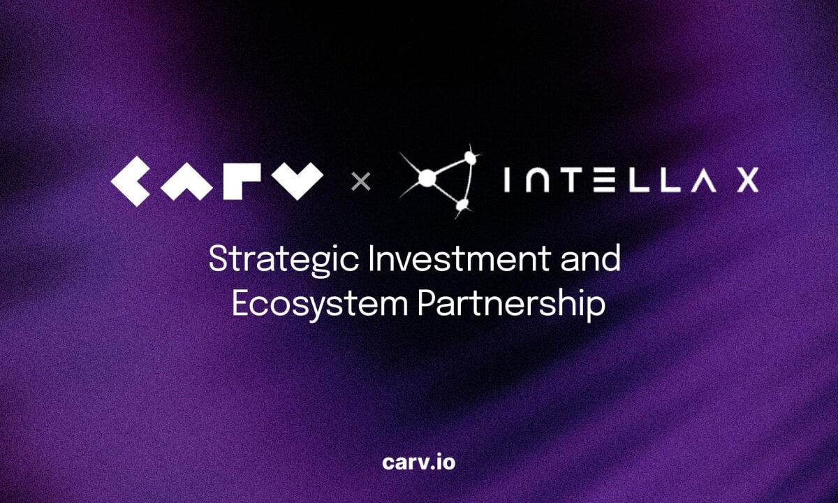 CARV Secures Strategic Investment from NEOWIZ’s Web3 Gaming Platform Intella X Ahead of Public Node Sale