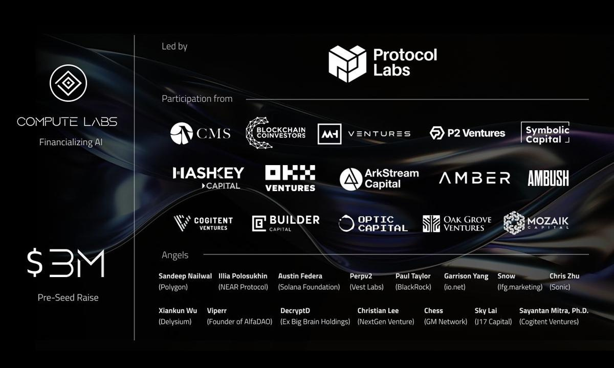 Compute Labs raises $3M Pre-Seed to bring tokenized GPUs to Solana - Decrypt