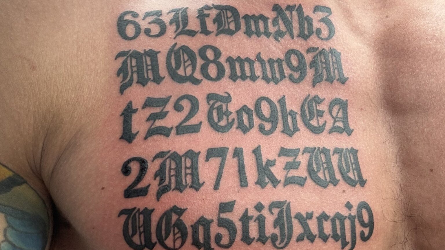 Man Gets Meme Coin Address Tattooed—But There's a Typo