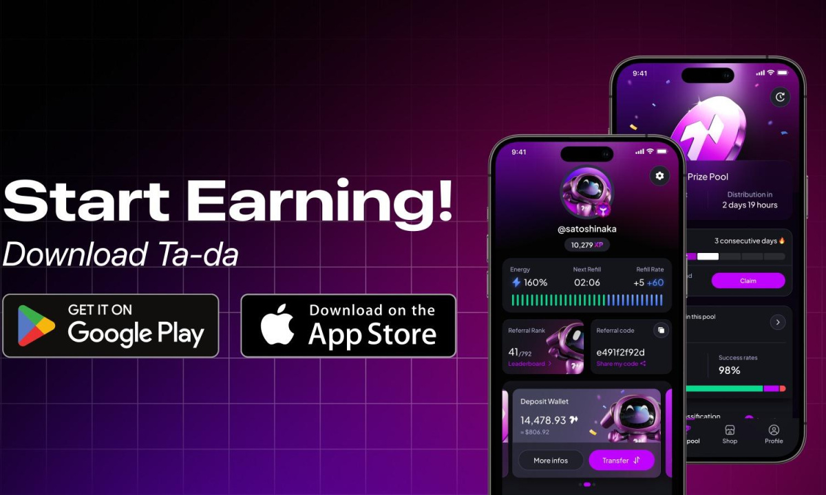 With Ta-da, iOS and Android users can now earn crypto with AI and Web3  missions - Decrypt