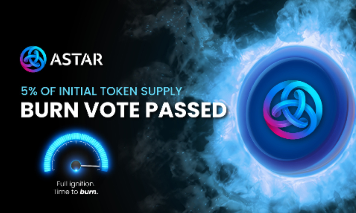 Astar Foundation Announces Massive Token Burn: 350M ASTR - Decrypt