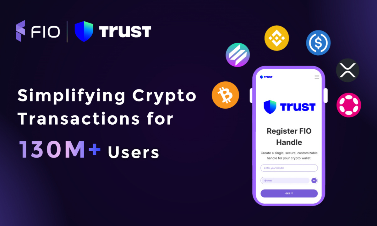 Trust Wallet Launches Trust Handles by FIO Protocol, Simplifying Crypto  Transactions for 130M+ Users - Decrypt