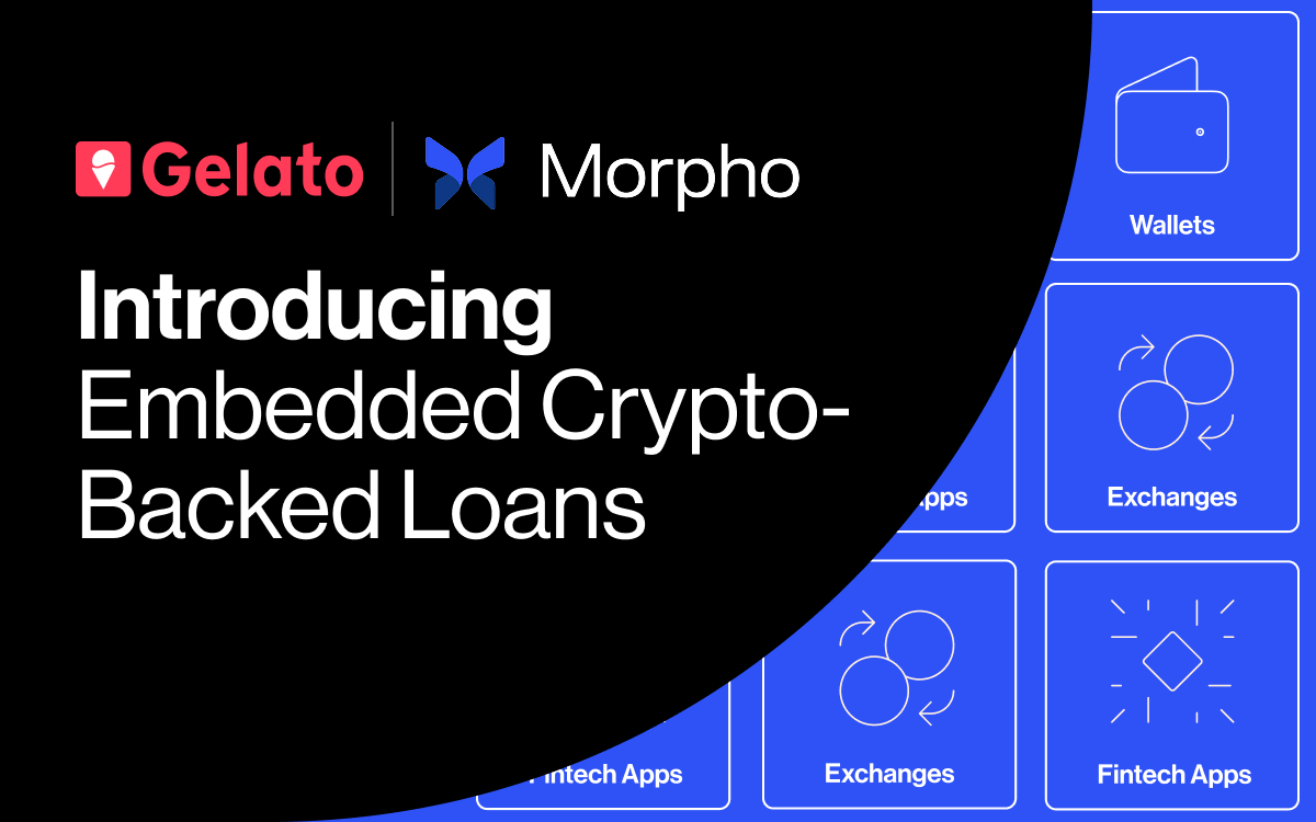 Gelato and Morpho Partner To Offer Embedded Crypto-Backed Loans for  Wallets, Brokers, and Fintech Apps - Decrypt