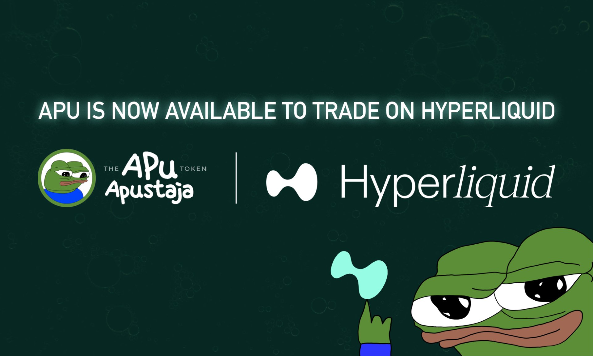 Apu Is Now Live for Trading on Hyperliquid - Decrypt