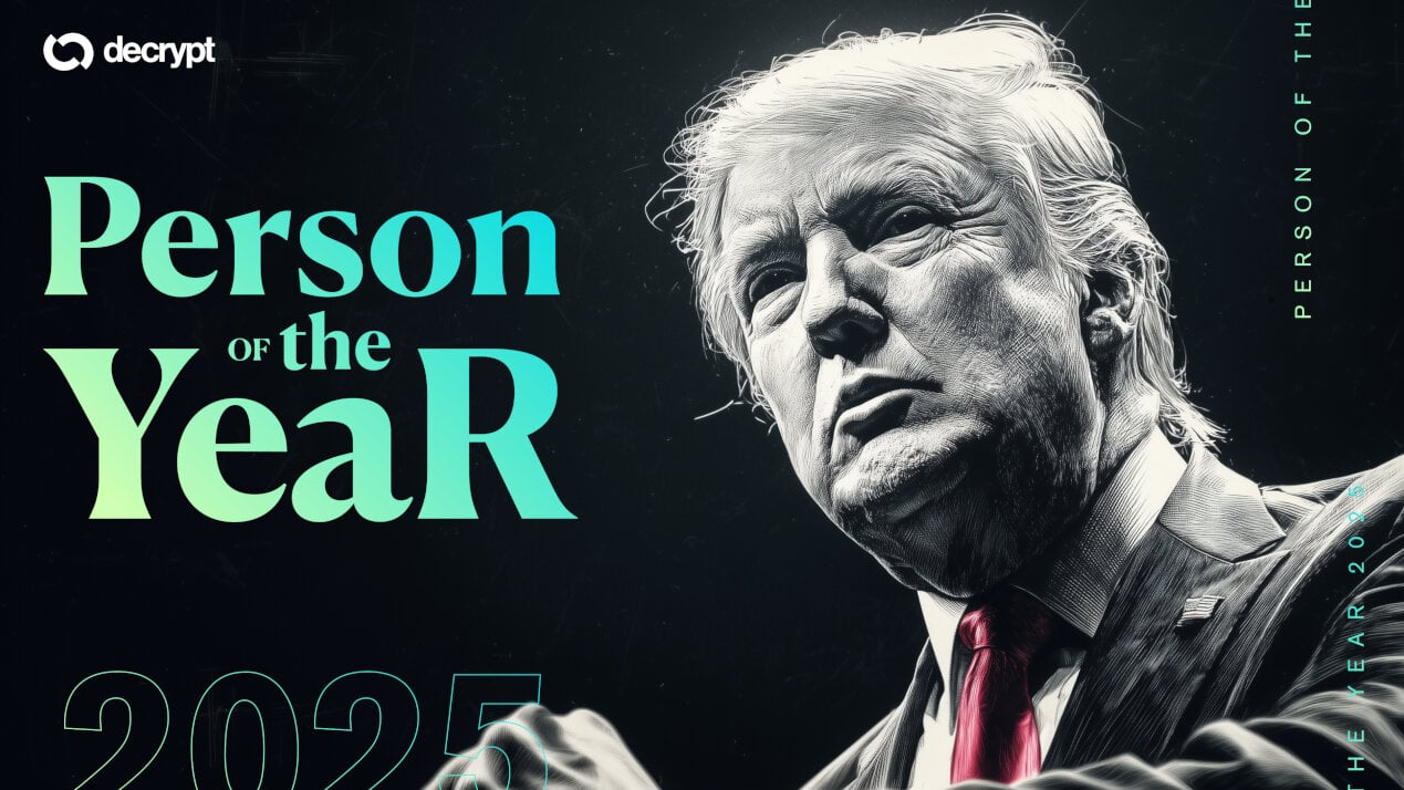 Decrypt’s 2025 Person of the Year: President Donald Trump
