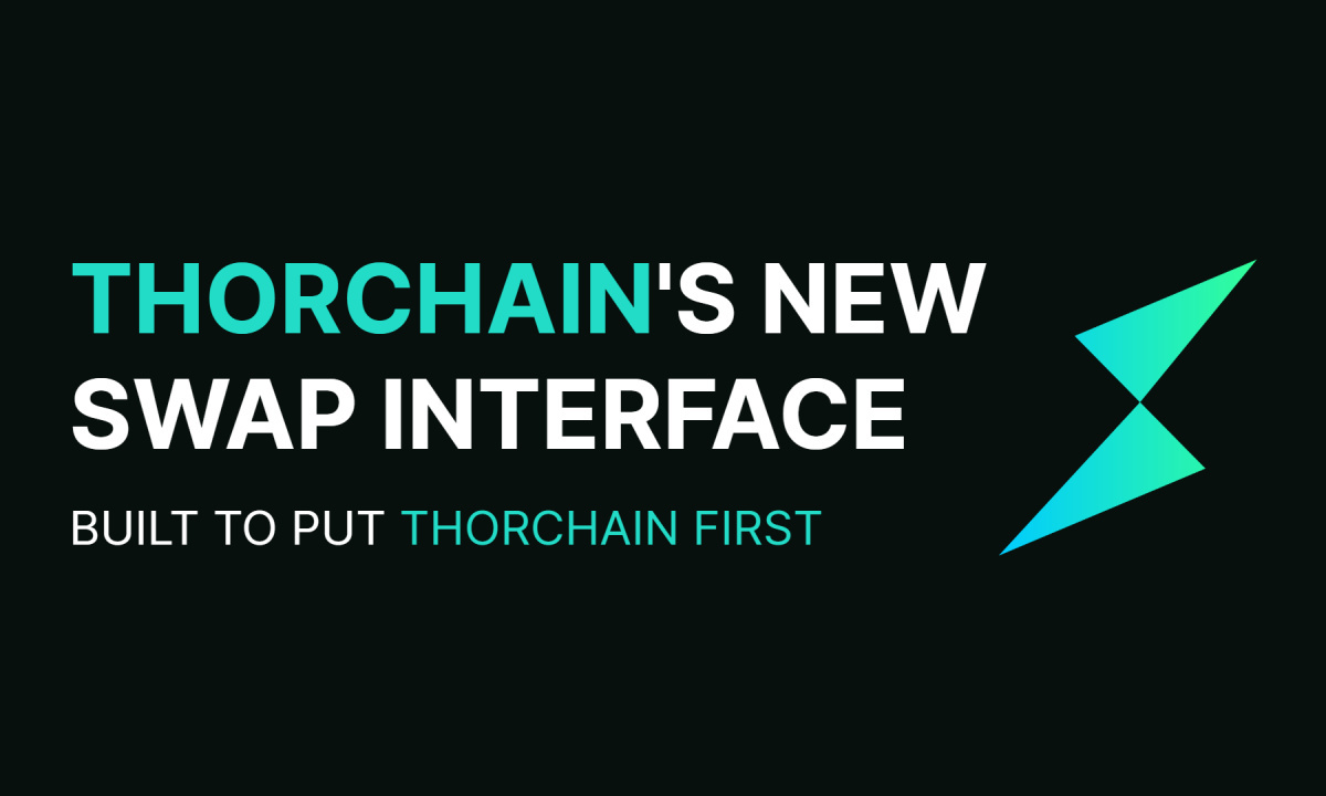 THORChain Launches Native Cross-Chain Swap Interface in Public Beta -  Decrypt