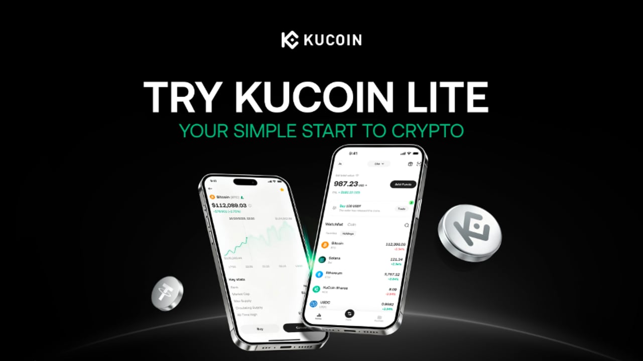 KuCoin Launches “KuCoin Lite Mode”: A Simpler, Faster and More Confident  Way for Beginners to Enter Crypto - Decrypt