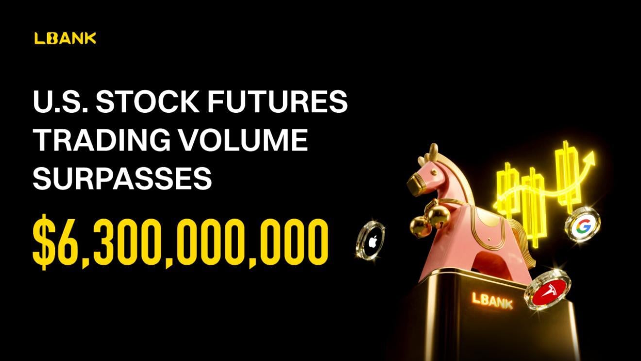 LBank U.S. Stock Futures Trading Volume Surpasses $6.3B, Accelerating  On-Chain Access to Global Equities - Decrypt