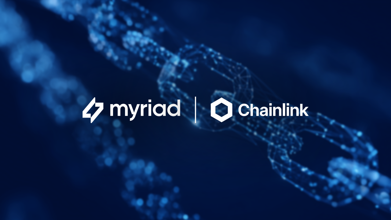 Myriad Adopts Chainlink As Official Oracle Platform To Power New Crypto Prediction Markets