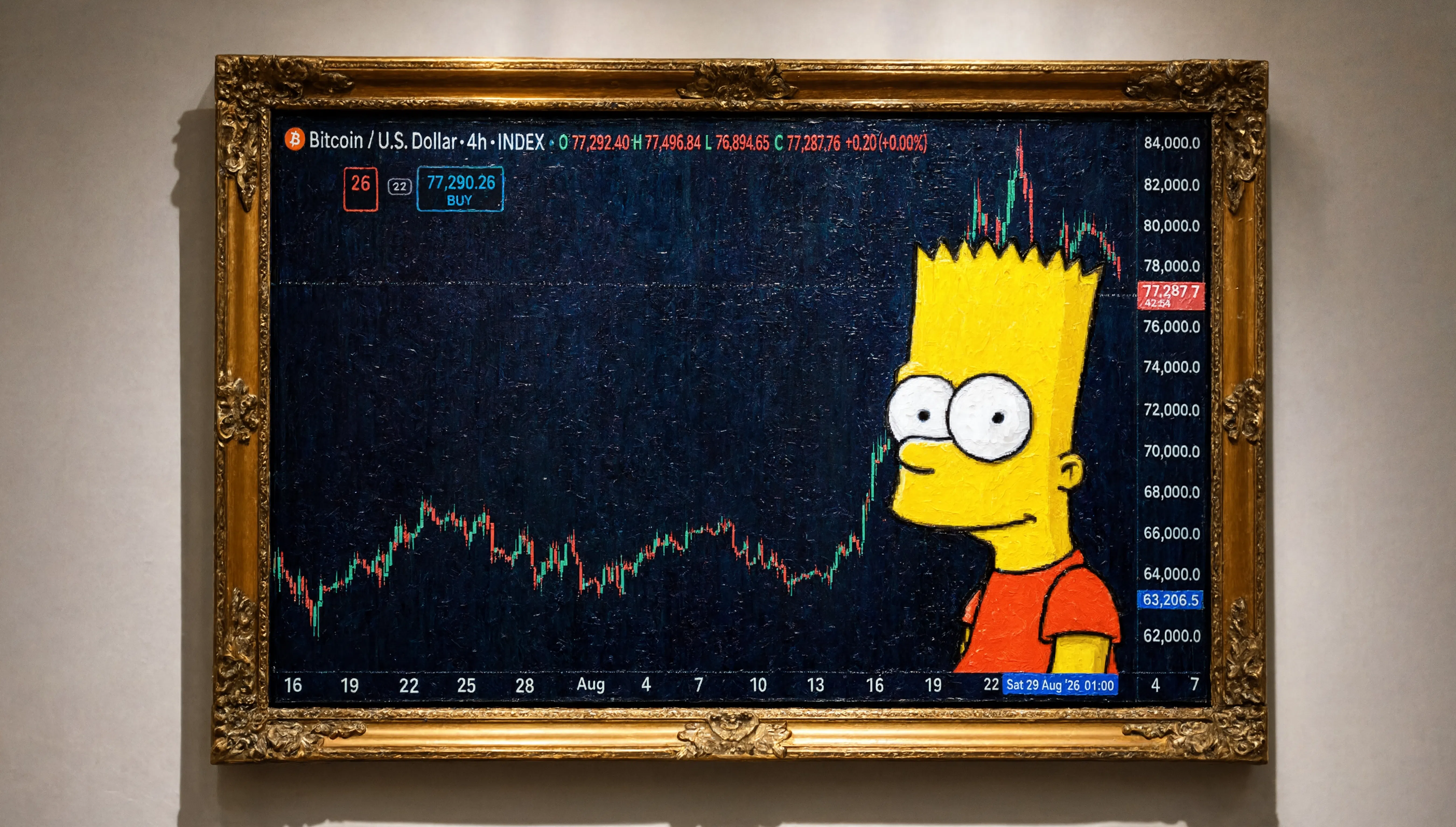 Is Bitcoin About to Flash Crash? What a 'Bart Simpson' Pattern Would Actually Take